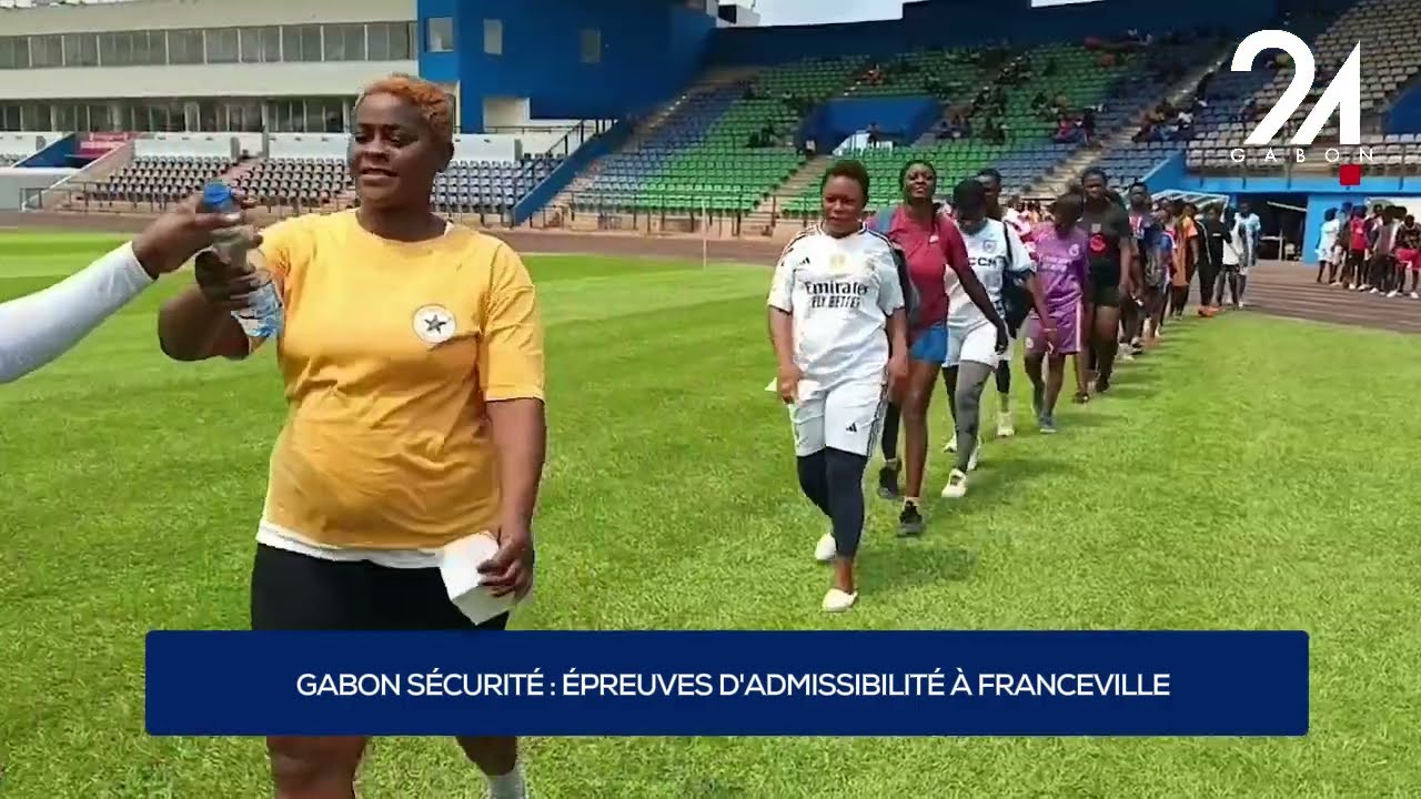 GABON SÉCURITÉ : ÉPREUVES D'ADMISSIBILITÉ À FRANCEVILLE.