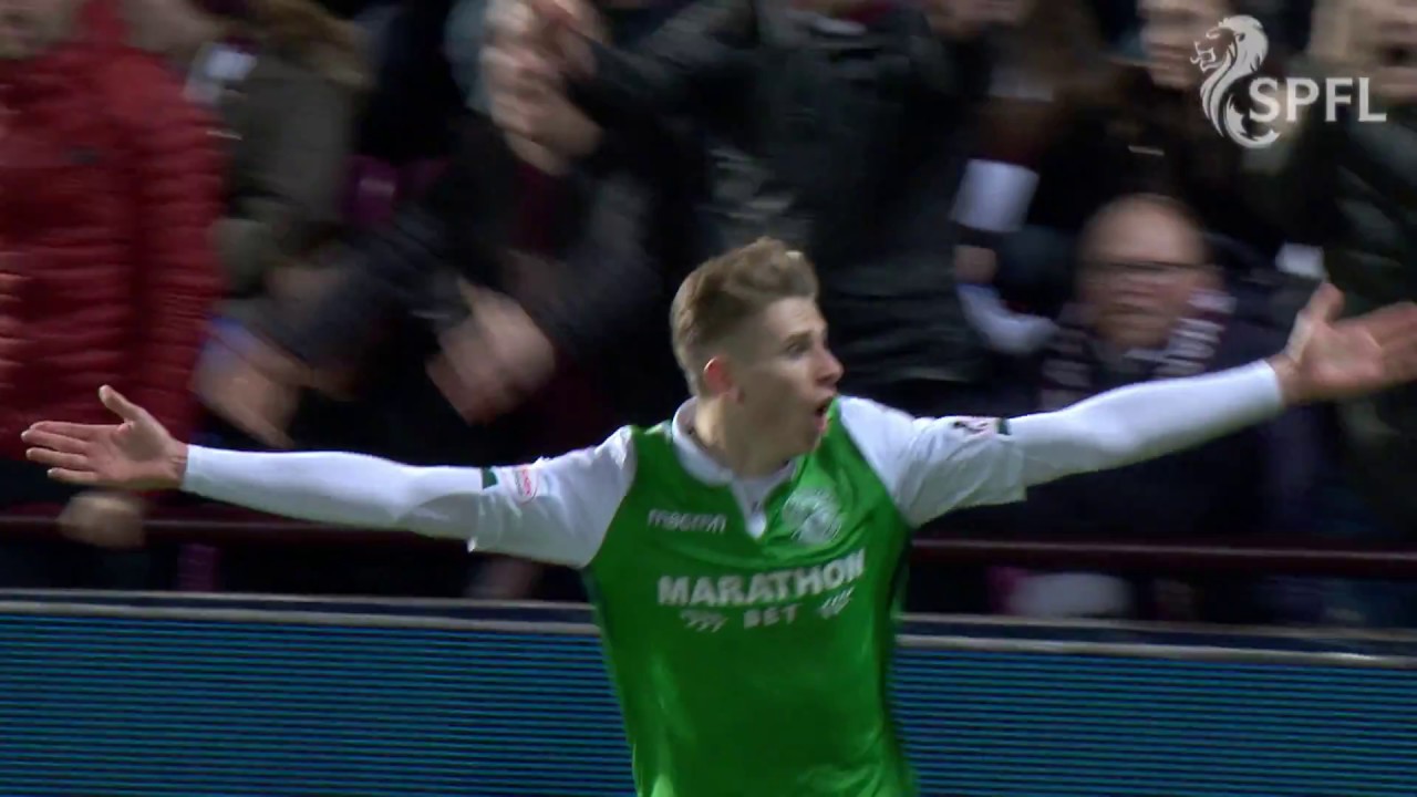 Oli Shaw thinks he&rsquo;s scored in the Edinburgh derby