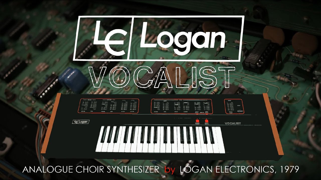 Logan Vocalist - Analogue Choir Synthesizer from 1979, Italy 🎹