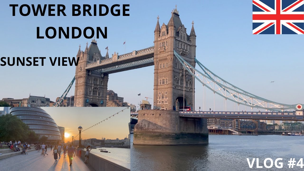 LONDON Famous Tower Bridge Walk | Sunset in LONDON | INDIAN YOUTUBER IN ENGLAND | Hindi vlog