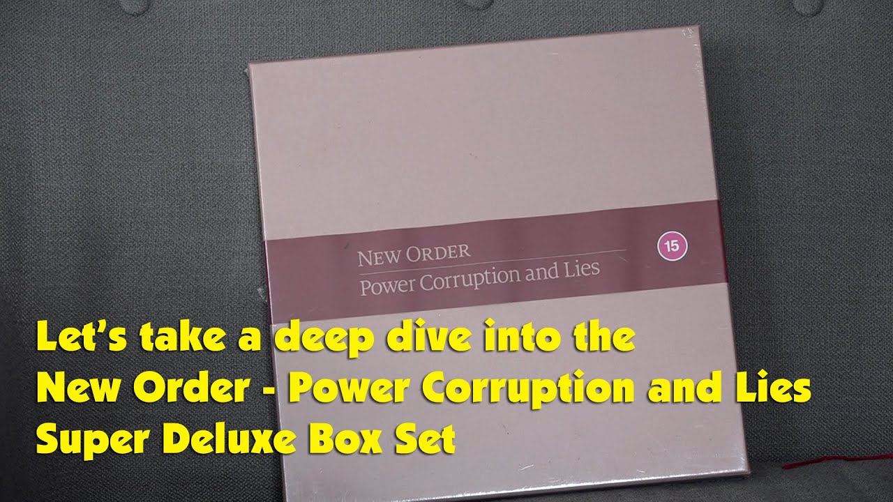 Давайте подробно рассмотрим комплект игр New Order - Power Corruption and Lies Super Deluxe Box Set.