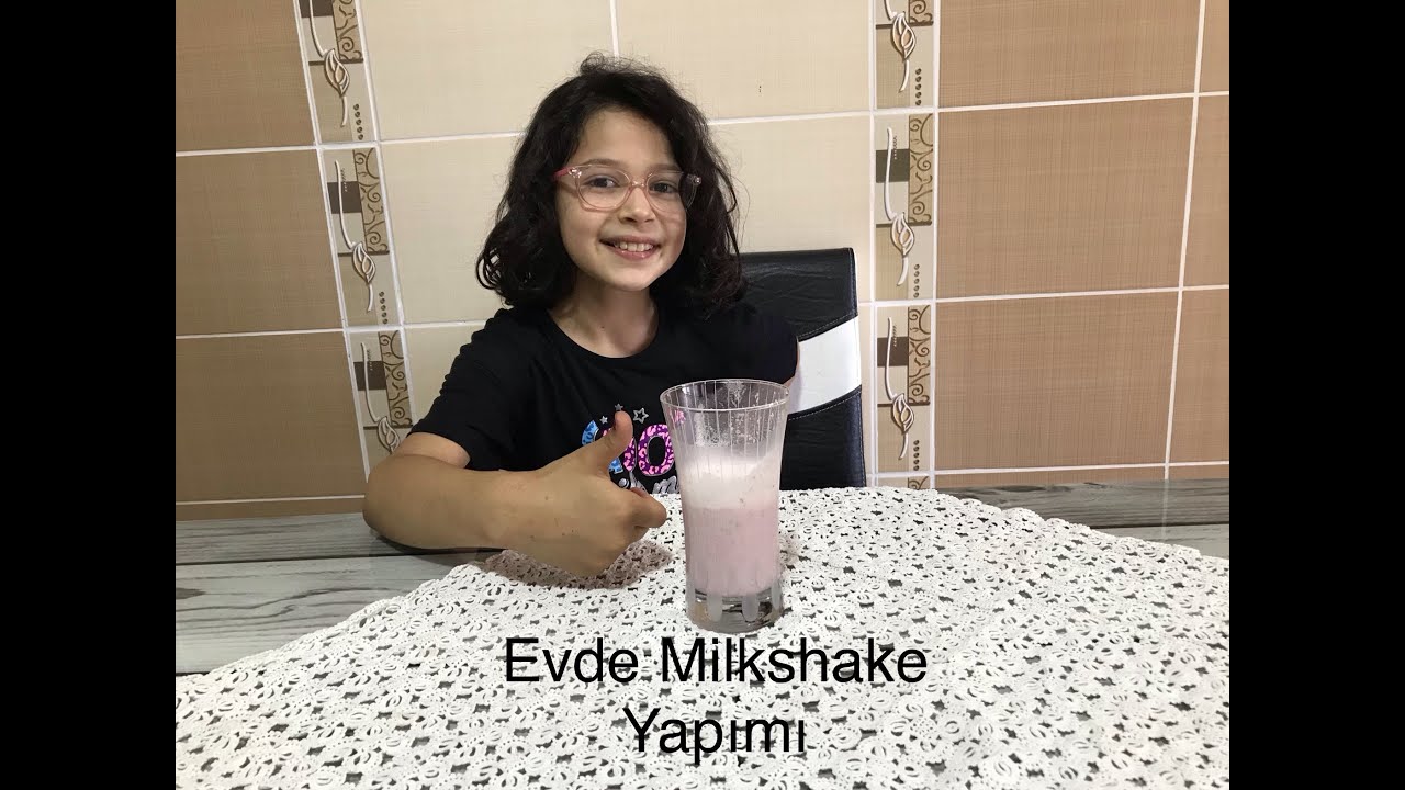 EVDE MİLKSHAKE YAPIMI!!! #AsudeMutfakta