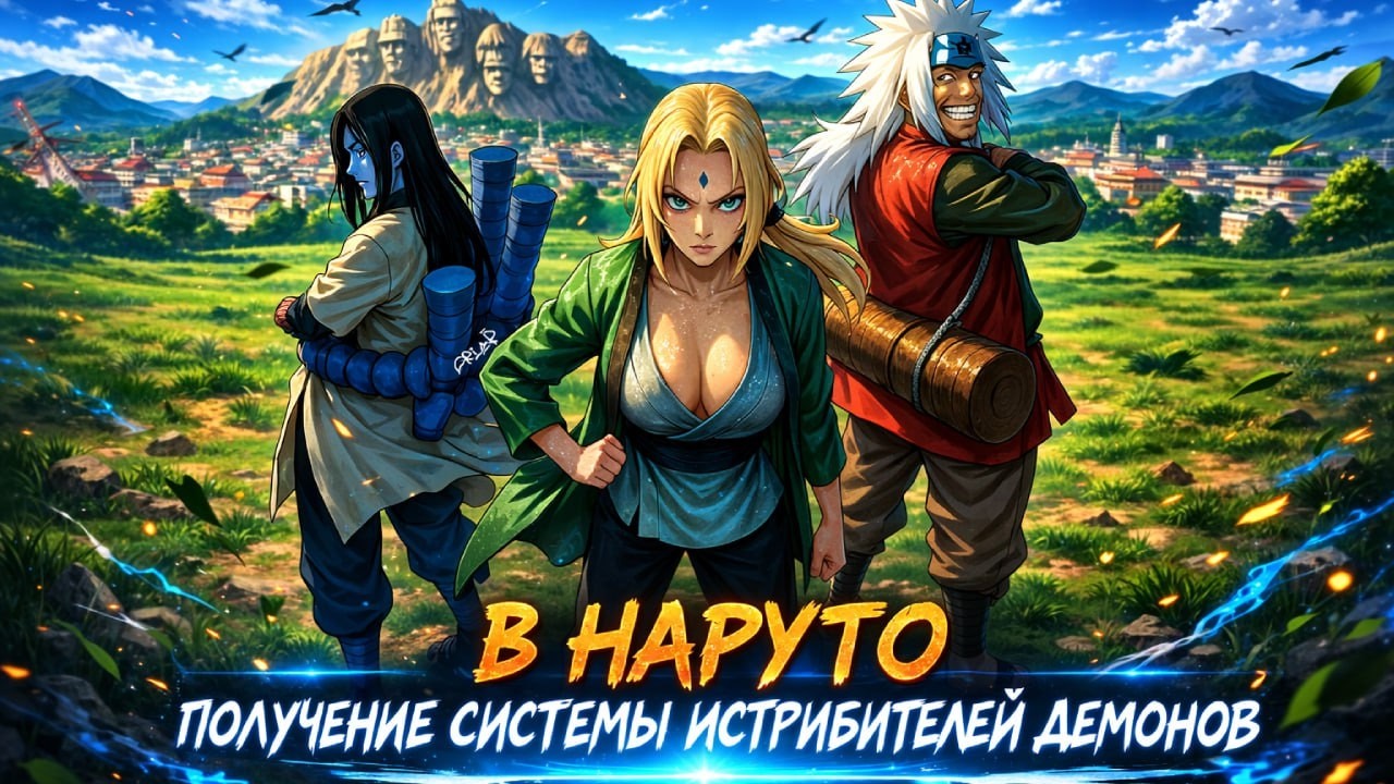 #2(Получение системы истребителей демонов) Альтернативный сюжет Наруто