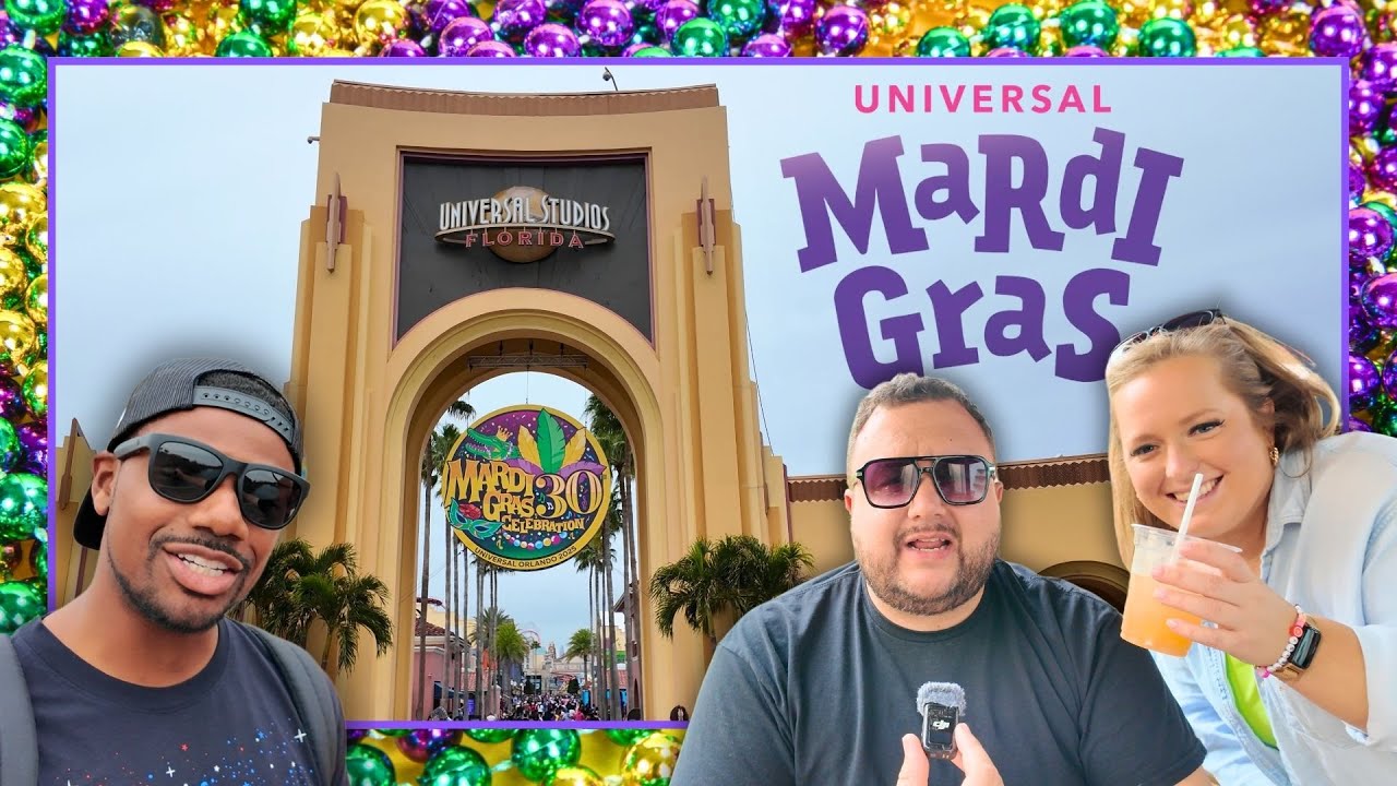 Universal Orlando Mardi Gras 2025 - Food, Tribute Store, Parade and Concerts