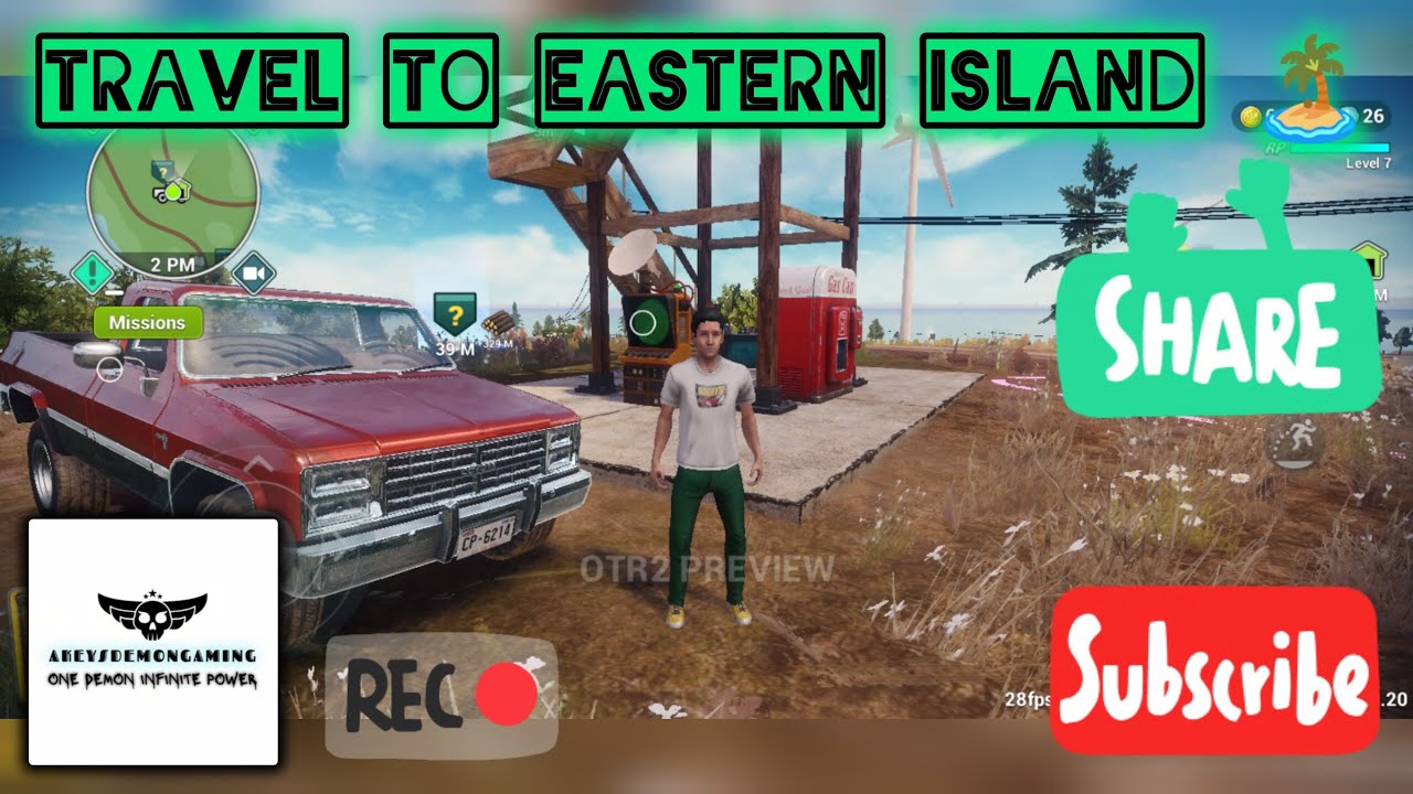 TRAVEL TO EASTERN ISLAND 🏝 IN OTR 2 GAMEPLAY 🎮 