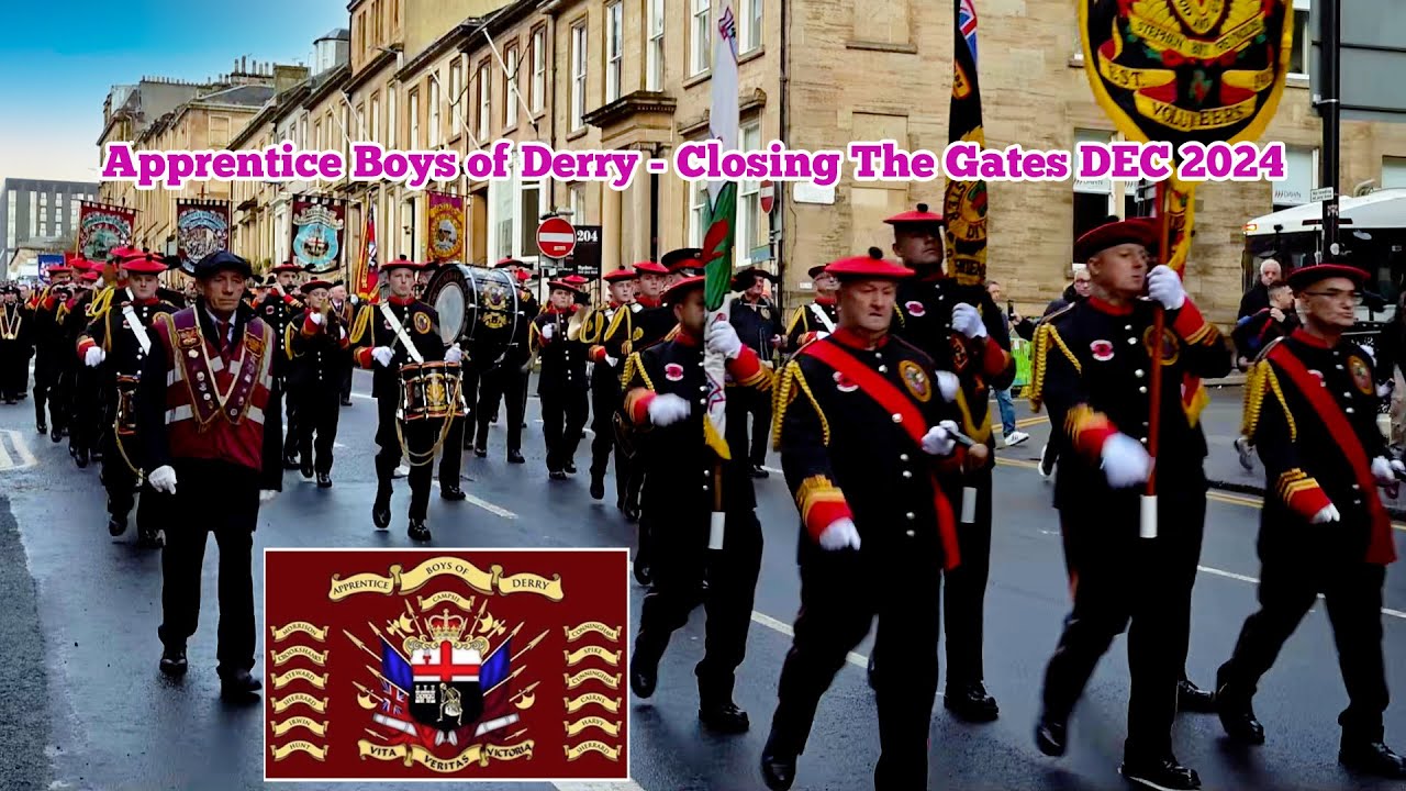 Apprentice Boys of Derry (ABOD - Closing The Gates 2024 (Glasgow Centre)