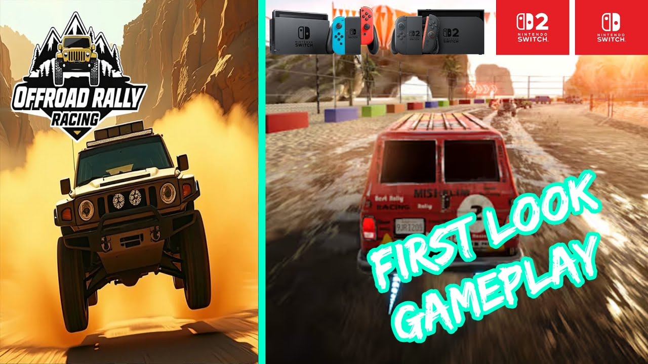 Offroad Rally Racing &ndash; Nintendo Switch / Switch 2 Gameplay