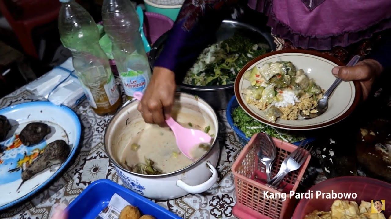 Kuliner langka, nasi tiwul sayur lodeh terong ale khas Ponorogo