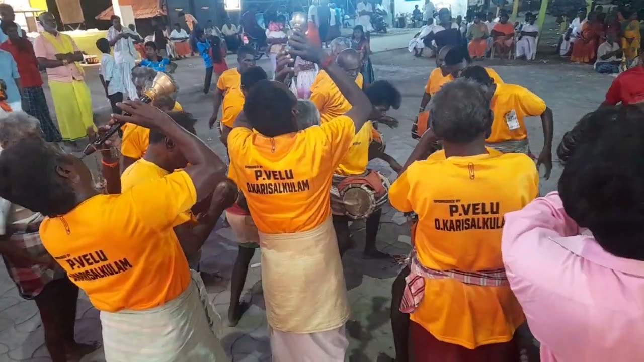 16.10.2025.ஓ. காரிசகுளம். எருது. காட்டு.திருவிழா🎺🥁 காளி. பூபாலன்.9787529892 சிம்ளா. மேளம்