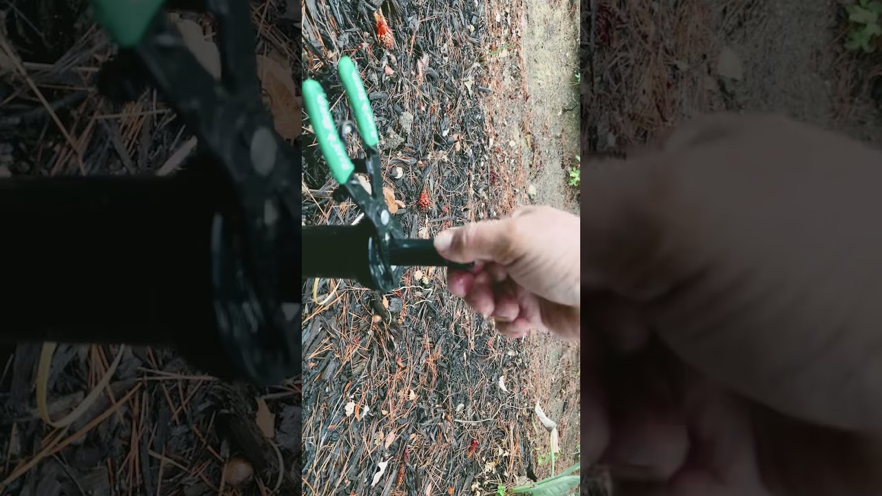 How to replace a sprinkler nozzle