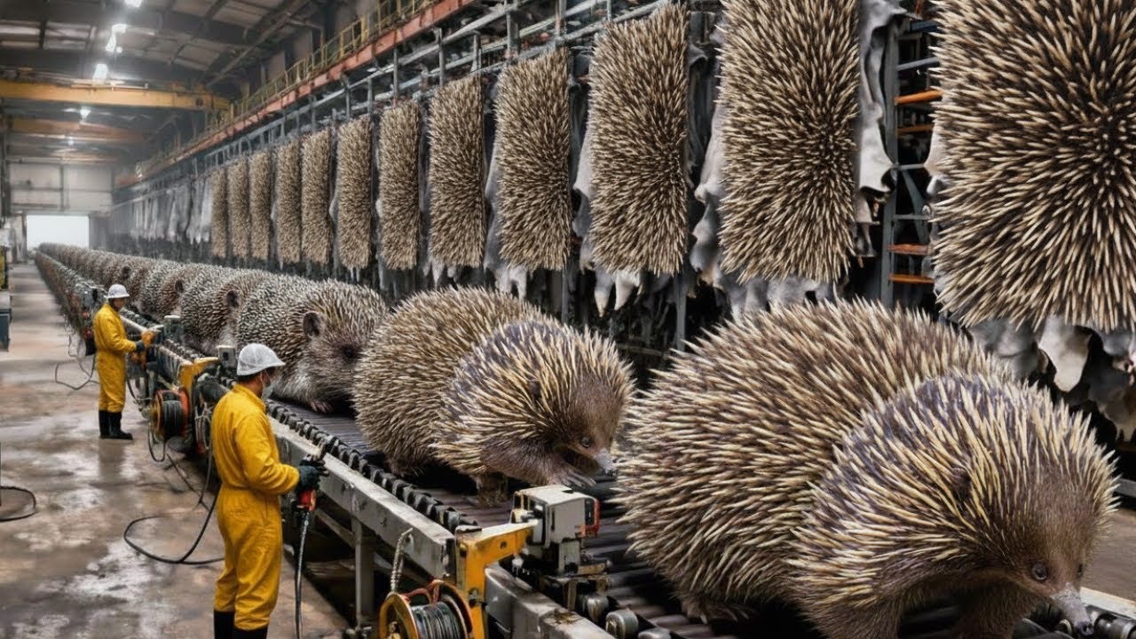Inside the Porcupine-Quill Fashion Factory: How Quills Are Crafted Into Luxury Items (Full Process)