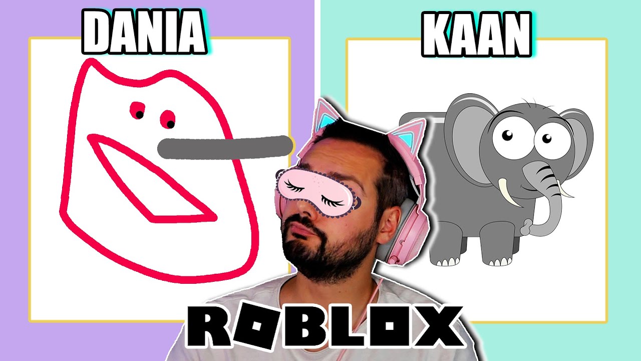 Wir müssen BLIND MALEN in ROBLOX! @itskaantastic kann plötzlich DOCH zeichnen?! 😳