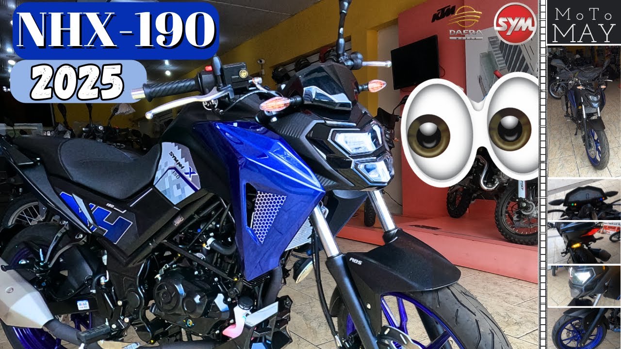 Dafra NHX-190 ABS 2025│Detalhes, ficha, preço, ronco. A 