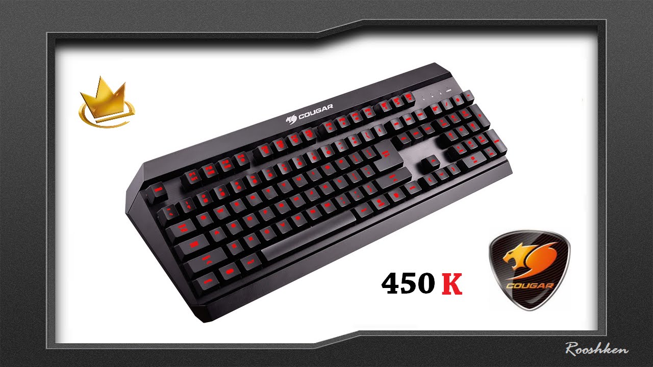 Cougar 450K - Rzut oka na hybrydową klawiaturę mechaniczną