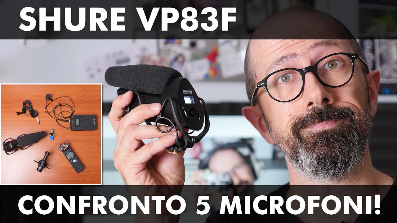 SHURE VP83F: CONFRONTO 5 MICROFONI!