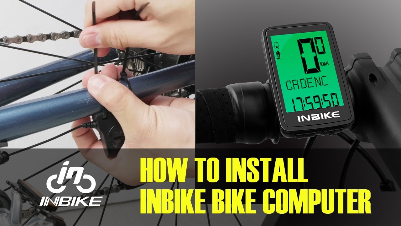 INBIKE Bike Computer Installation|How to Install Wireless Bicycle Computer with Cadence Sensor