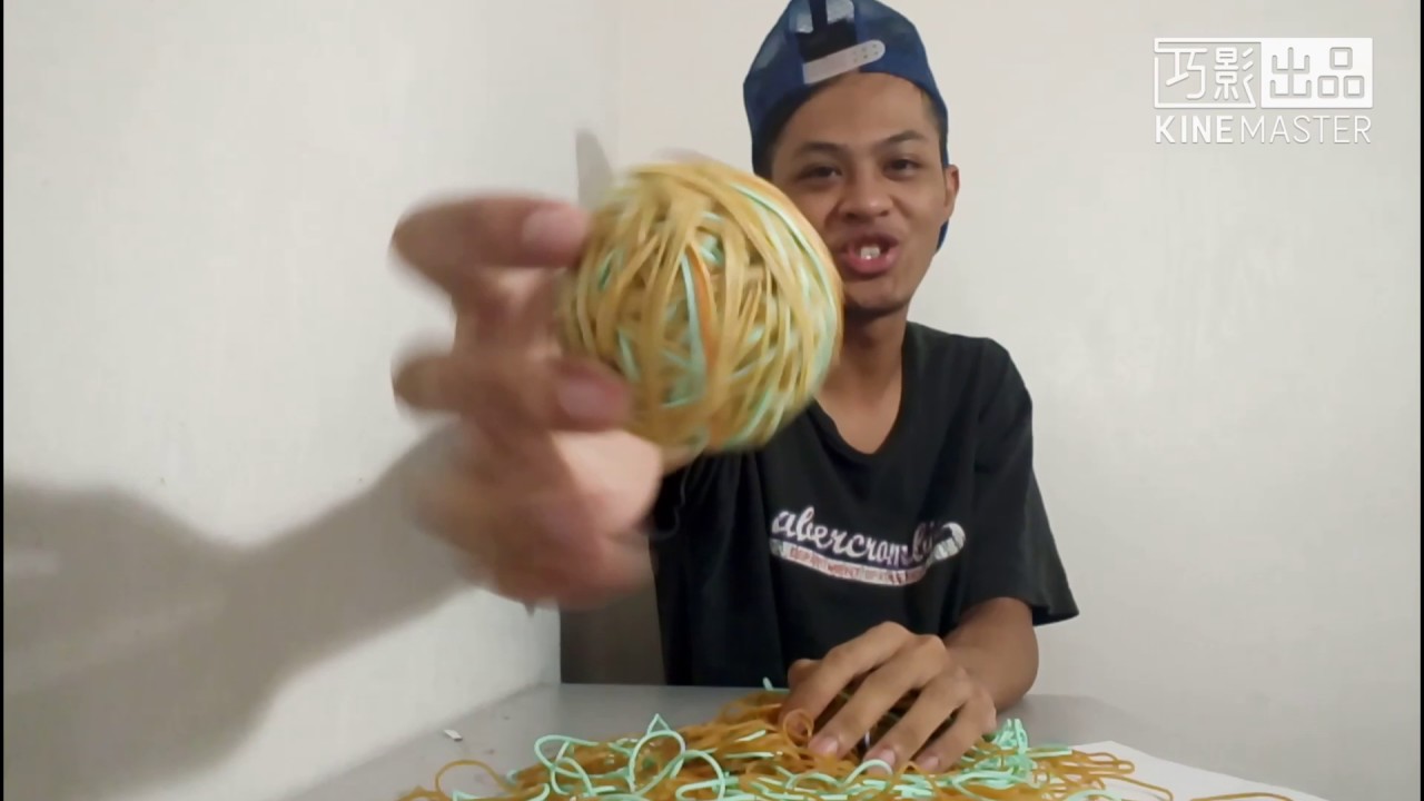 【閒人挑戰】完成第一個夢想用橡皮筋做的像橡皮球比較好玩？【挑戰世界紀錄】