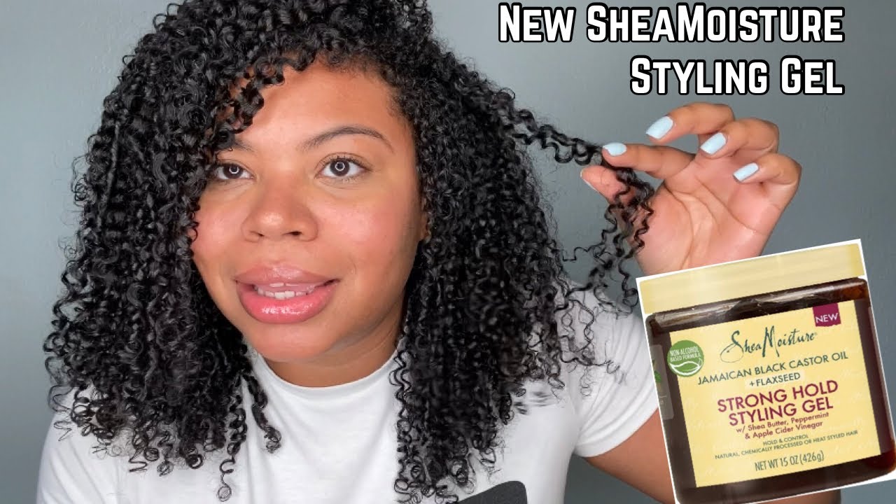 *NEW* SheaMoisture JBCO Strong Hold Styling Gel | Honest Review | Day 1, 2, 5 Results