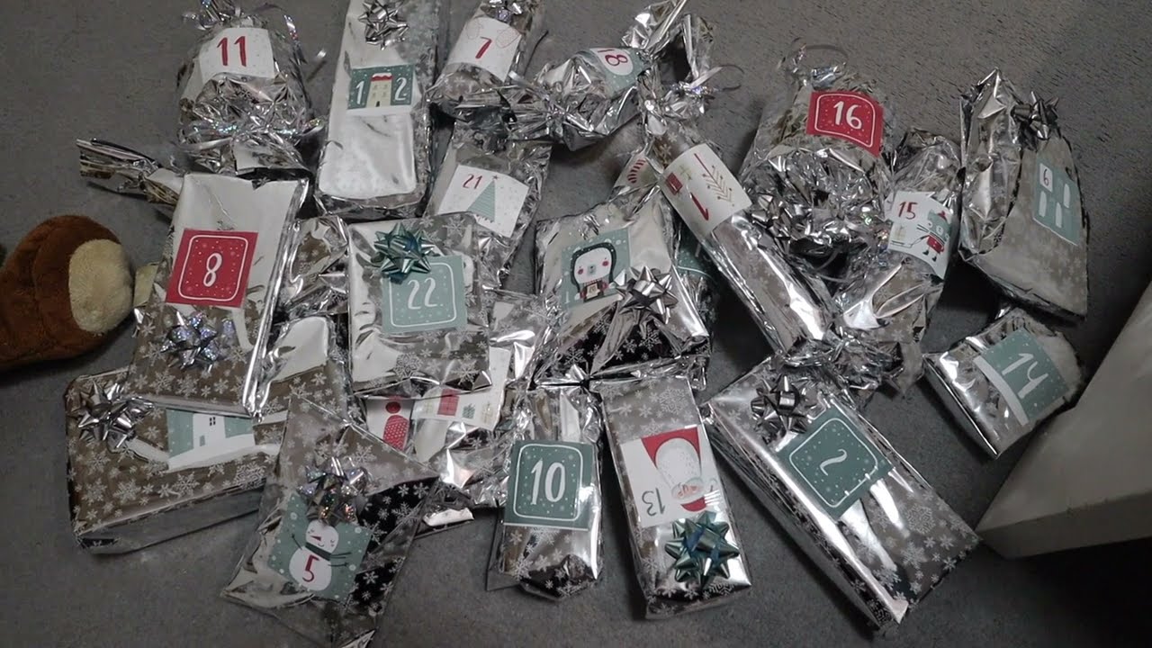 KALENDARZ ADWENTOWY DIY 🎅INSPIRACJE ❄️ POMYSŁ NA ZAWARTOŚĆ 🎄
