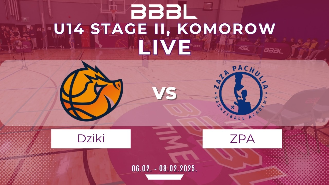Zaza Pachulia BA 2012 vs Akademia Mlodych Dzikow 2012 | BBBL U14 | Stage II