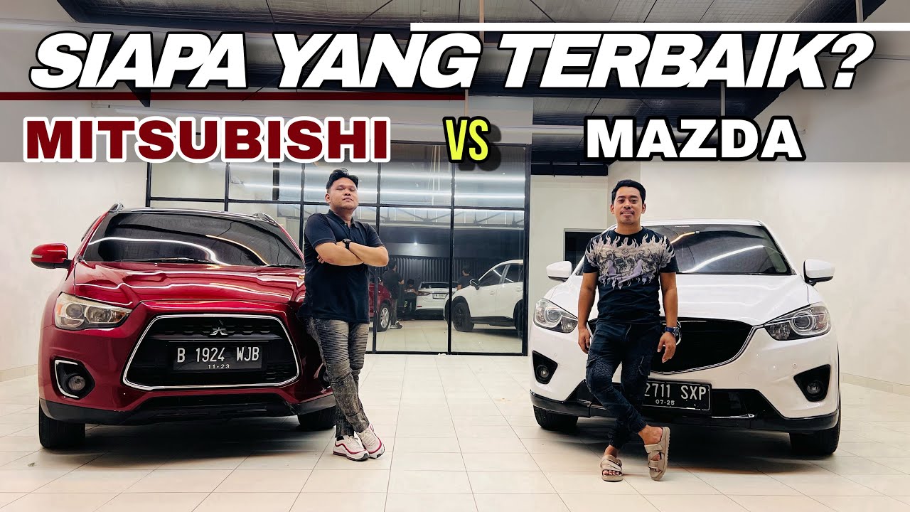 COMPARE MITSUBISHI OUTLANDER PX L4WAN MAZDA CX-5 !!! SIAPA PEMENANGNYA ???