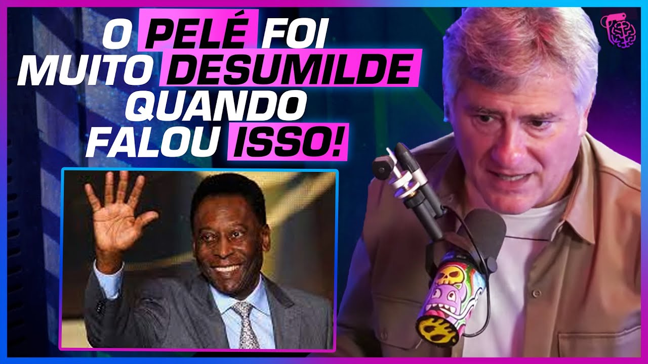 COMO era PELÉ nos BASTIDORES? - CLÉBER MACHADO