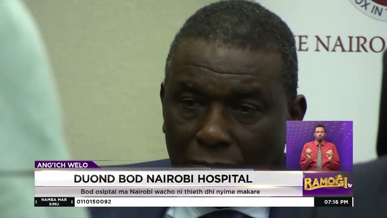 Bod mar Nairobi Hospital okichore gi chien kod lakteche 5 ma wachore ni ne olimo William Ruto
