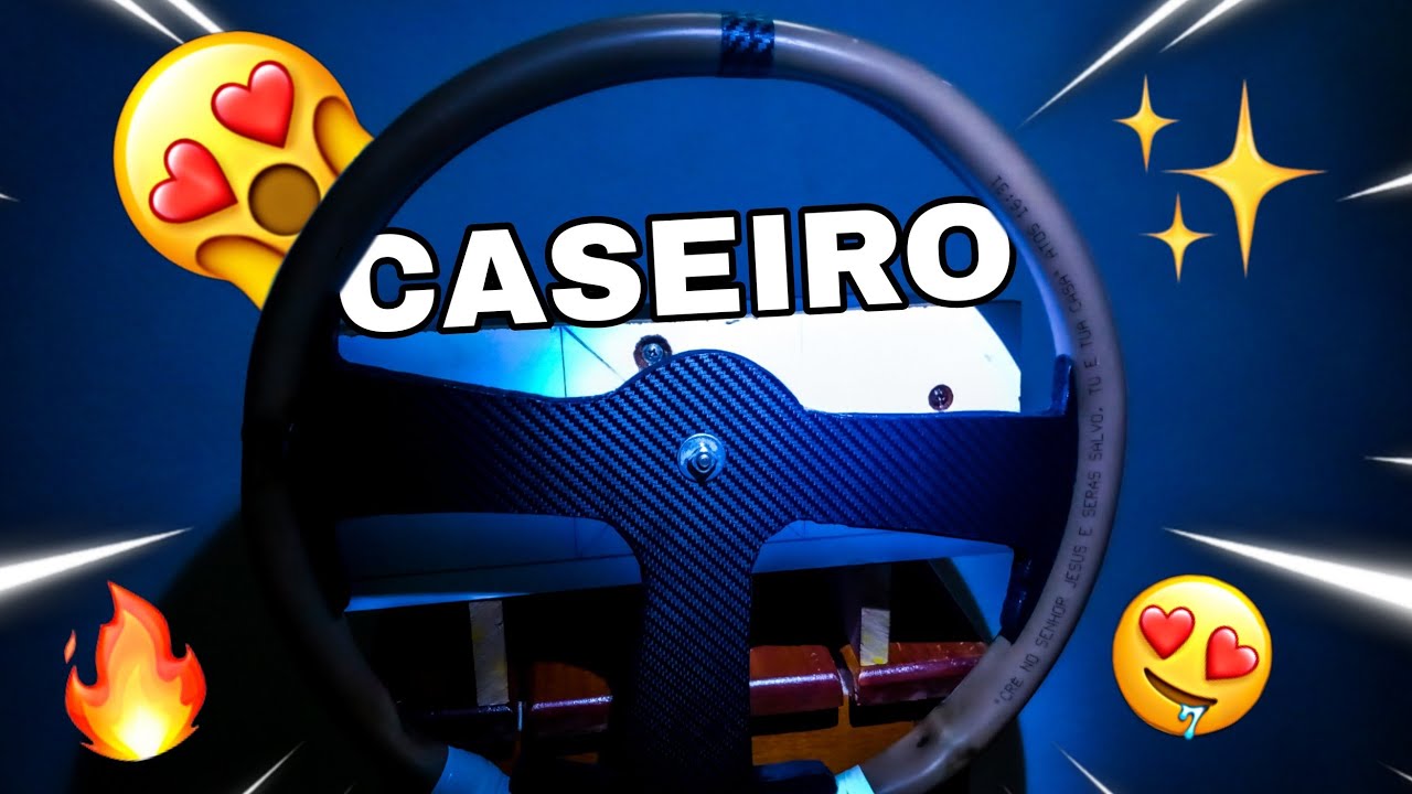 Volante caseiro para PC!!!