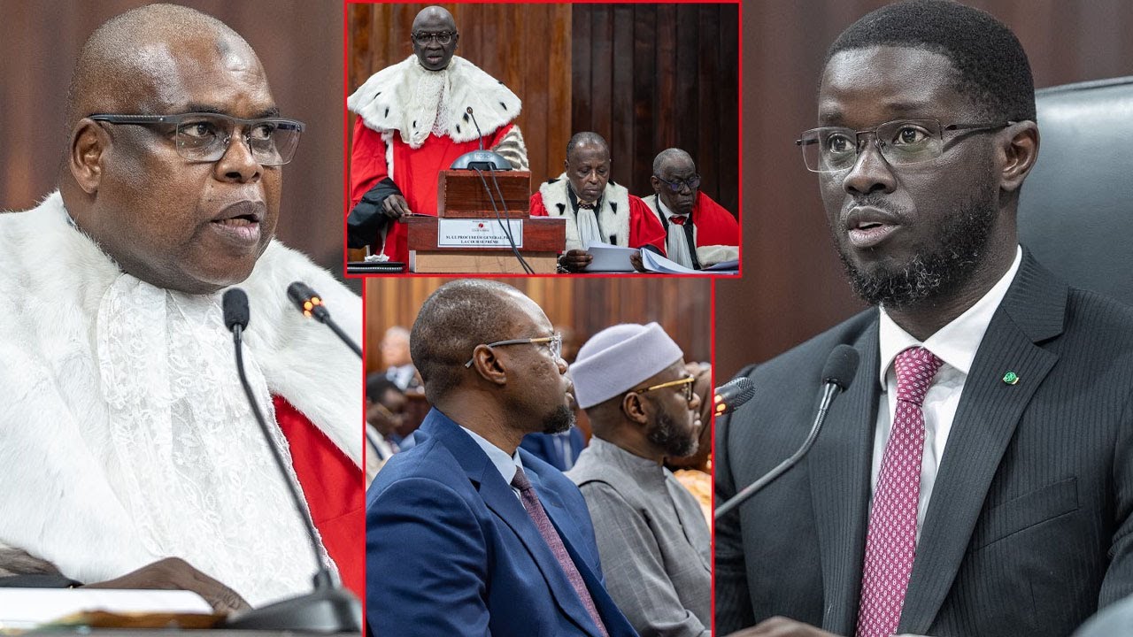Les mots forts du Pr Diomaye sur les magistrats devant le Pm SONKO et El Malick Ndiaye, Pr de l'A.N…