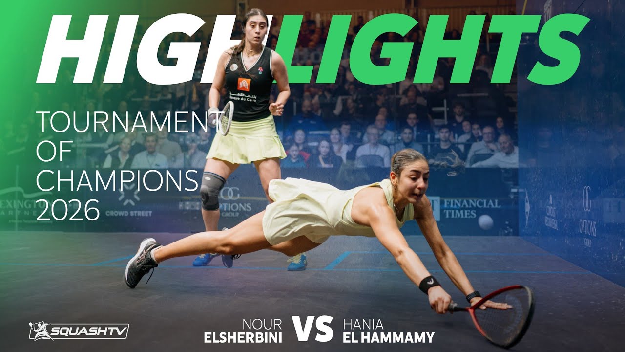 🇪🇬 El Hammamy v ElSherbini 🇪🇬 | Tournament of Champions 2026 | SEMI-FINAL HIGHLIGHTS