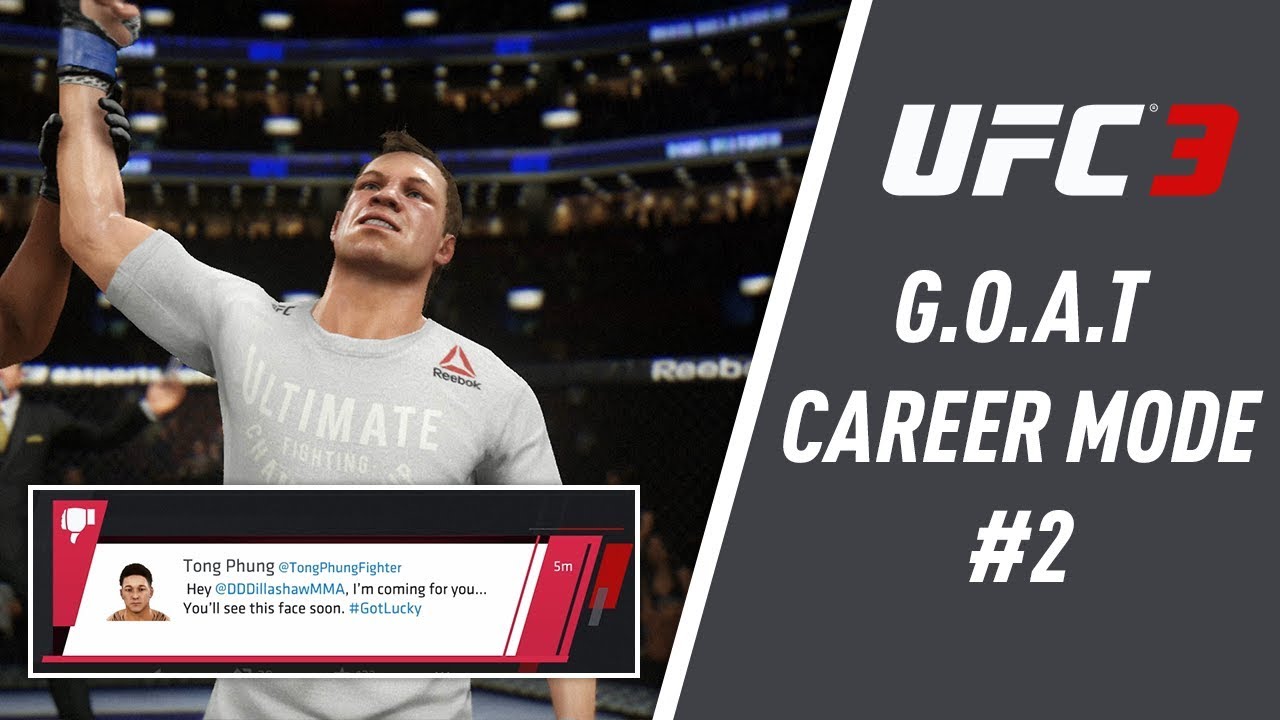 UFC 3 GOAT Career Mode Episode #2: Knockout's & Rivalries!