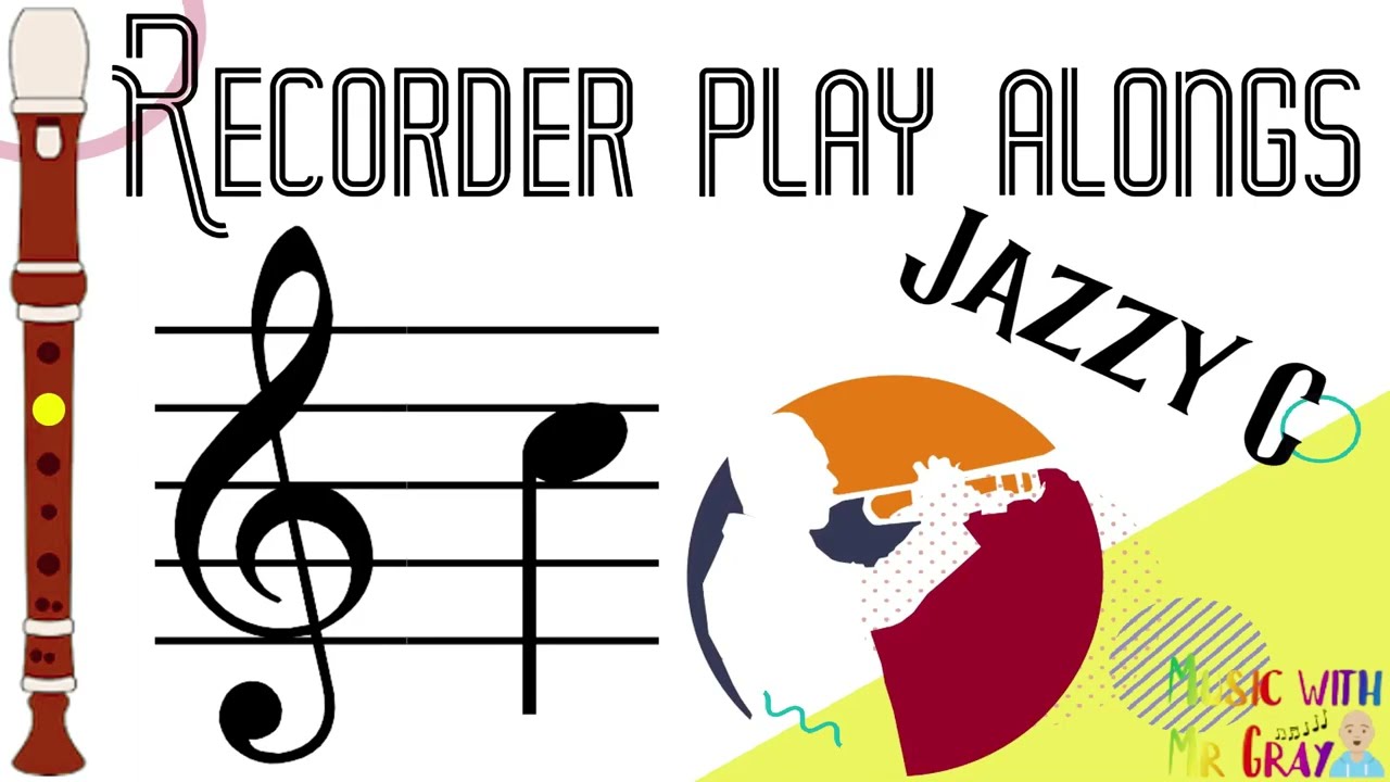 Recorder play along - 23. Jazzy C (C)