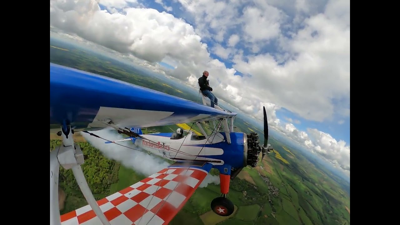 Aerobatic Wingwalking with AeroSuperBatics