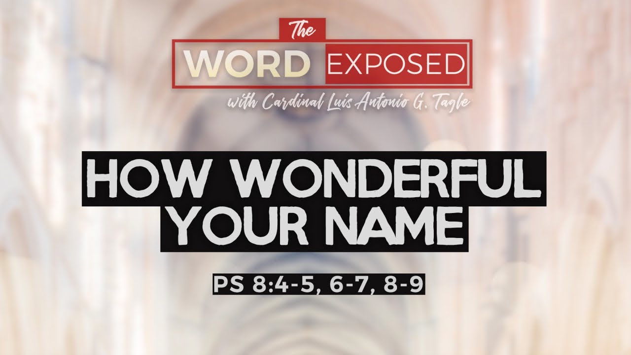 PSALM - How Wonderful Your Name (Ps08)