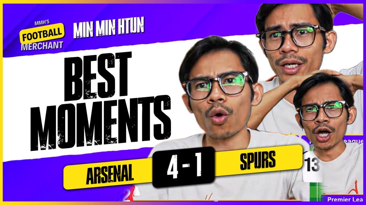 ARSENAL 4-1 TOTTENHAM I FAN BEST MOMENTS