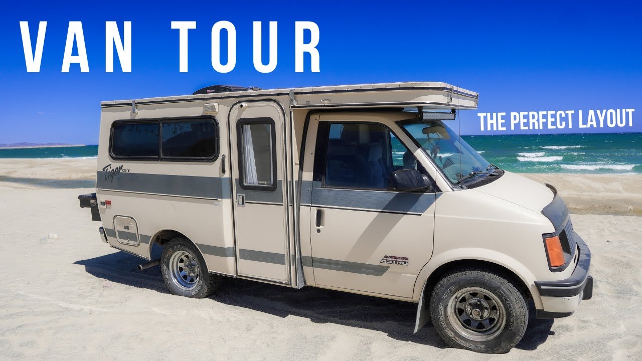 RARE Chevy ASTRO VAN | Transforming a dated interior to a cozy modern tiny home.