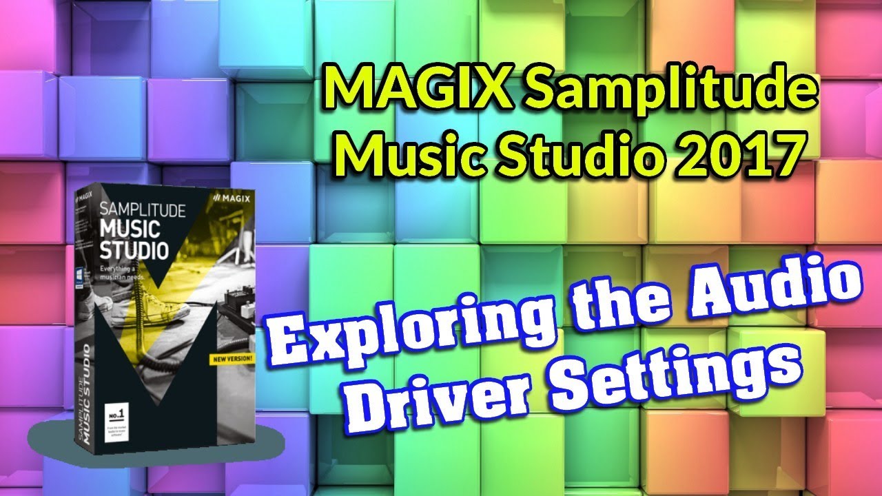 MAGIX Samplitude Music Studio 2017 Audio Driver Settings