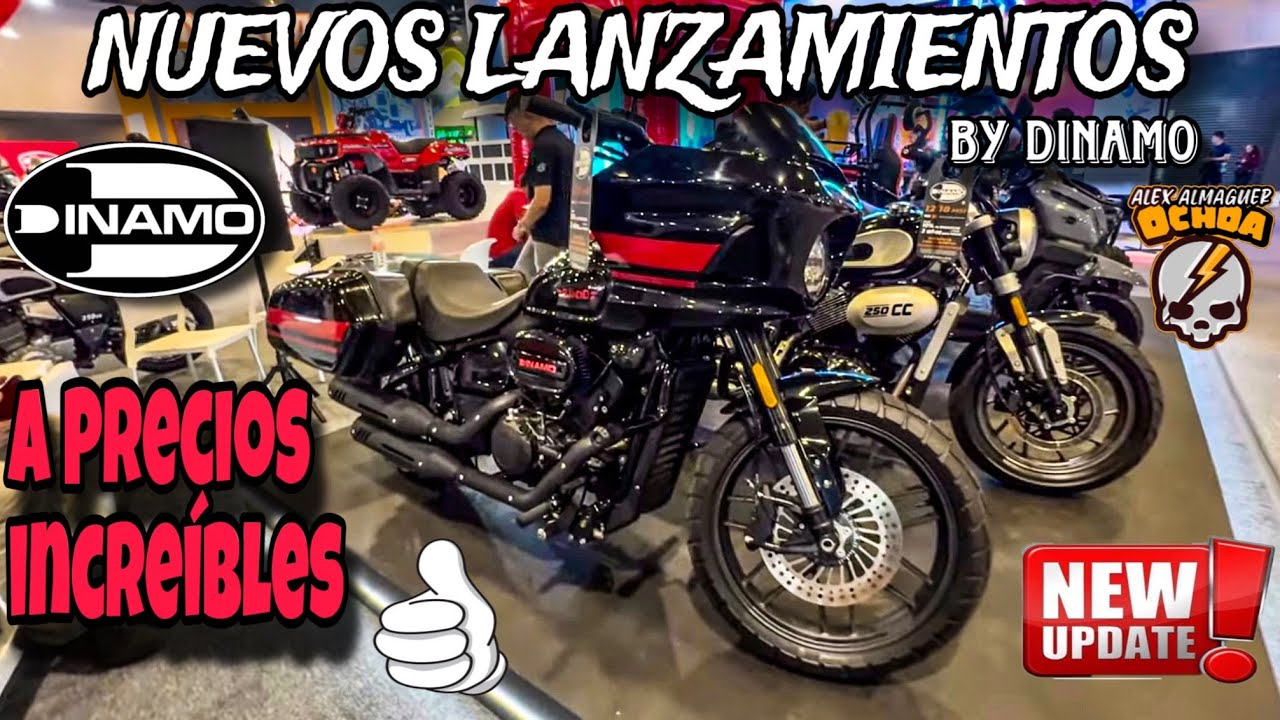 ESTAS SON LAS NUEVAS MOTOS DE DINAMO ( LANZAMIENTO ESPECIAL EN EXPOMOTO )
