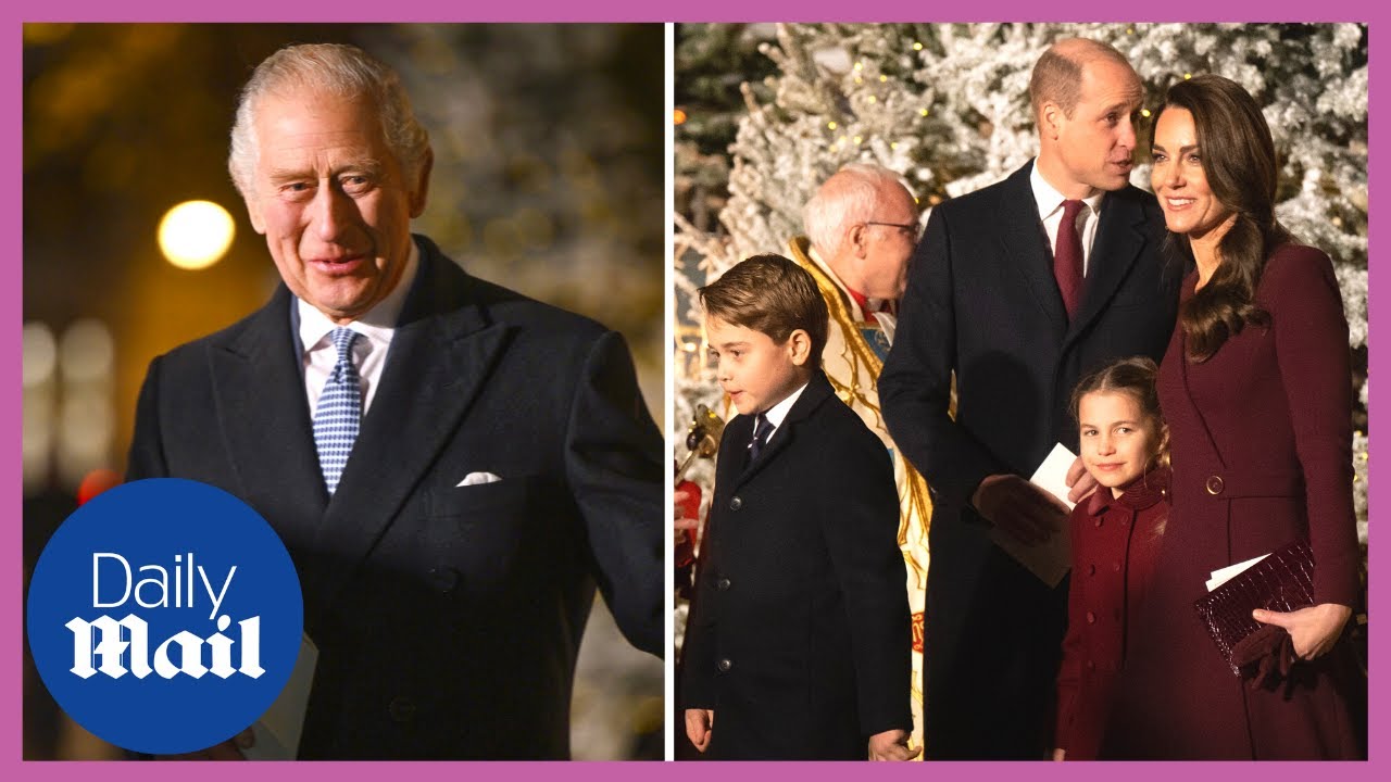 Royal reunion: King Charles III, Camilla, Prince William, Kate Middleton and family