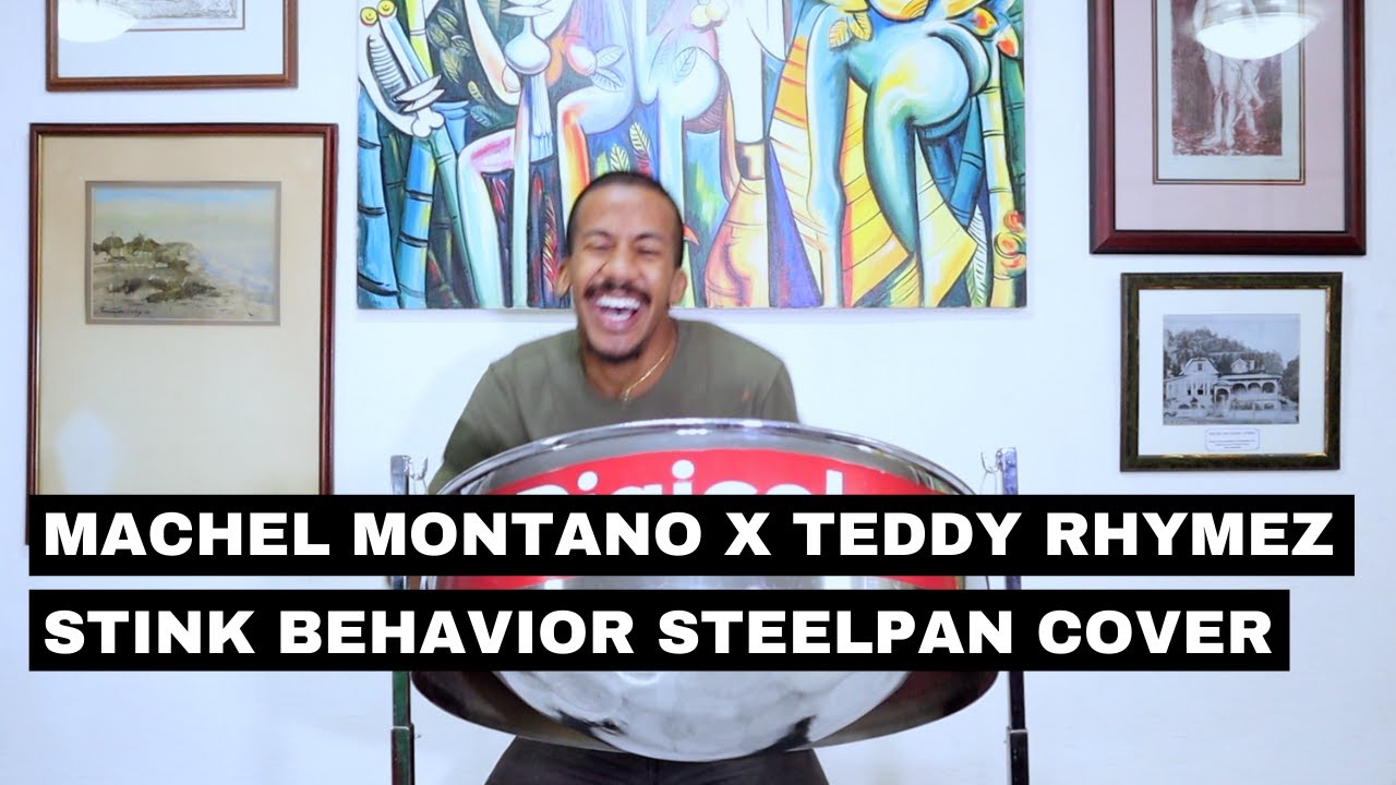 Machel Montano X Teddy Rhymez - Stink Behaviour Steelpan Cover by Joshua Regrello