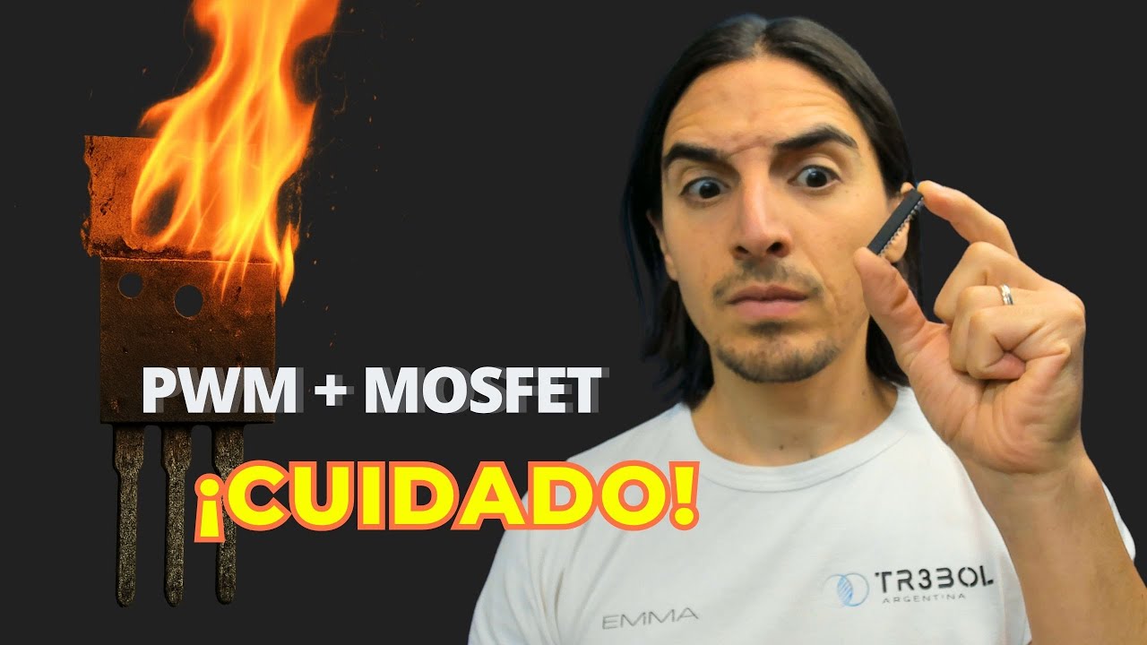 ⚠️ PWM + MOSFET: el ERROR que muchos cometen con MICROCONTROLADORES