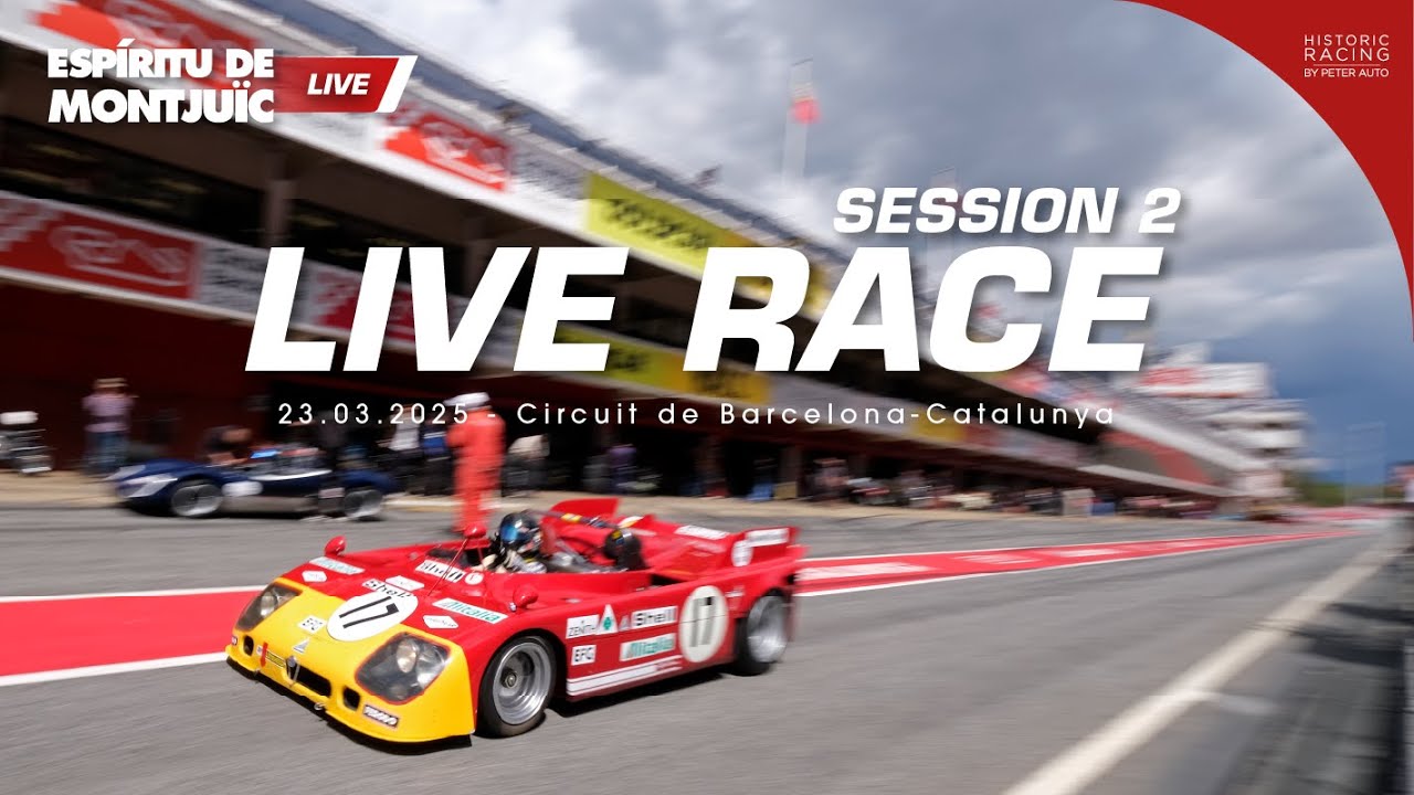 Espíritu de Montjuïc - Historic Racing by Peter Auto - Live 2 🔴🇬🇧