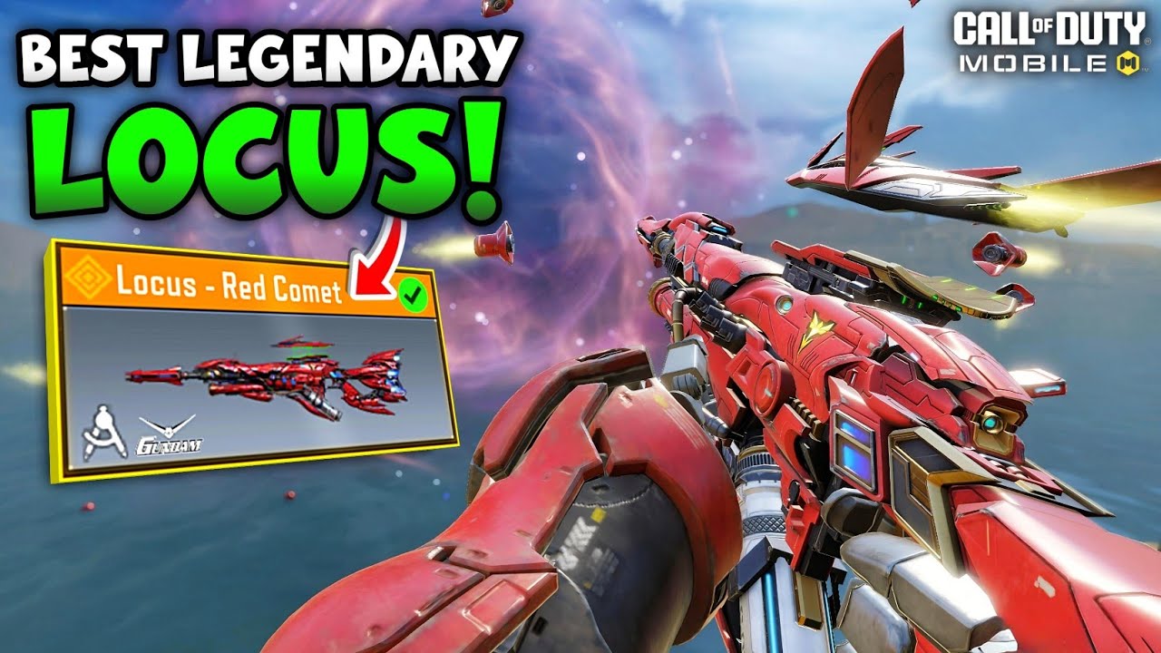 New Legendary Locus Red Comet is the best Legendary Locus skin in CODM