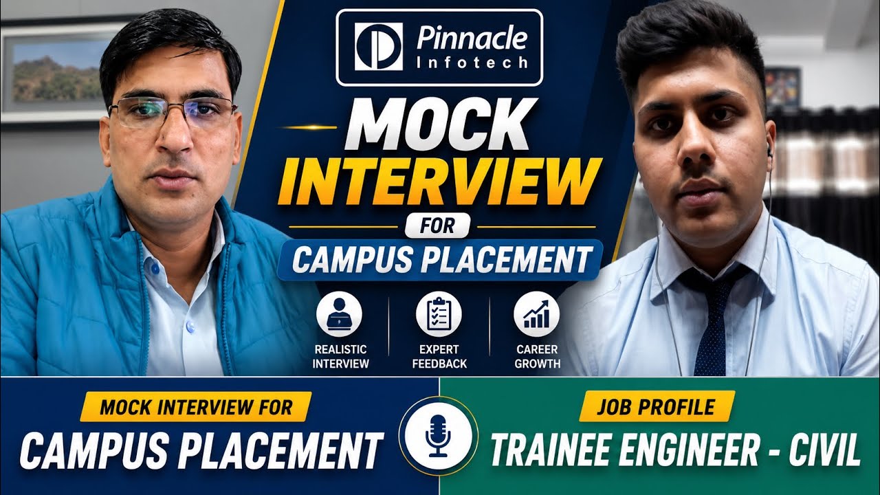 Pinnacle Infotech Mock Interview I Campus Interview I Campus Placements I Arvind Singh Pemawat