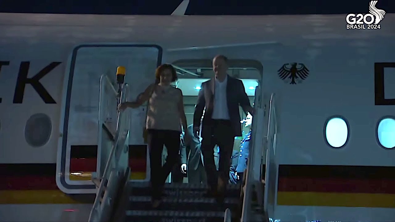 18.11.2024 - Ankunft Olaf Scholz - G20 Brasil