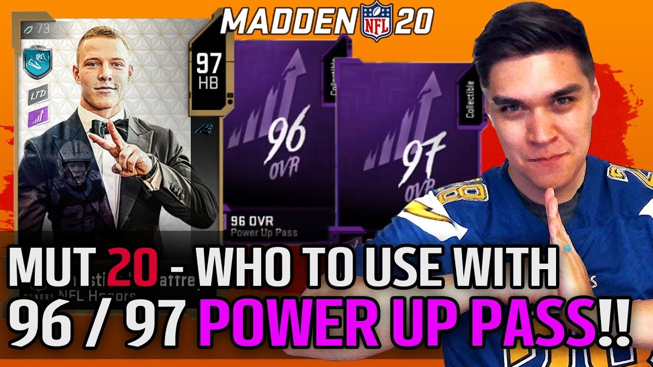 96/97 Power Up Passes - Who to use them on! | Madden 20 Ultimate Team