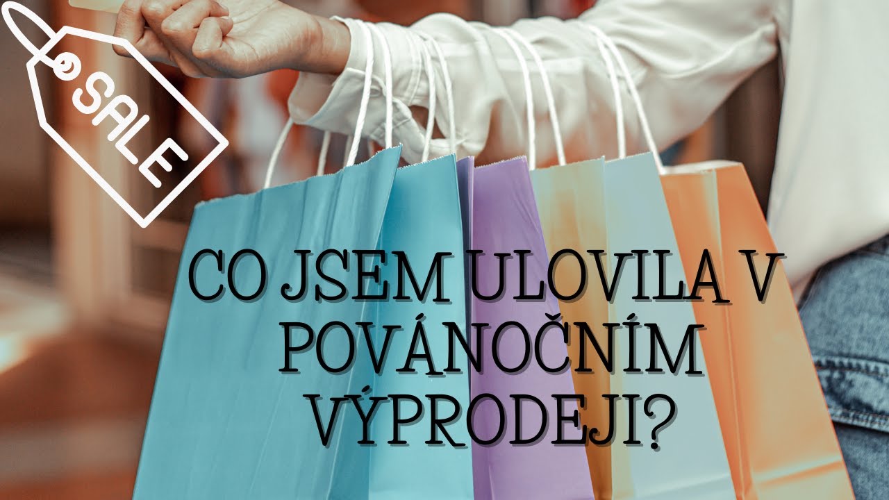 CO JSEM ULOVILA V POVÁNOČNÍCH VÝPRODEJÍCH?