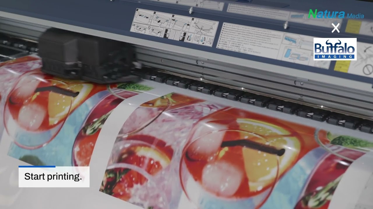 Natura Media X Buffalo Imaging Paper Roll: Step-by-Step Installation & Printing Guide (SO820ST)