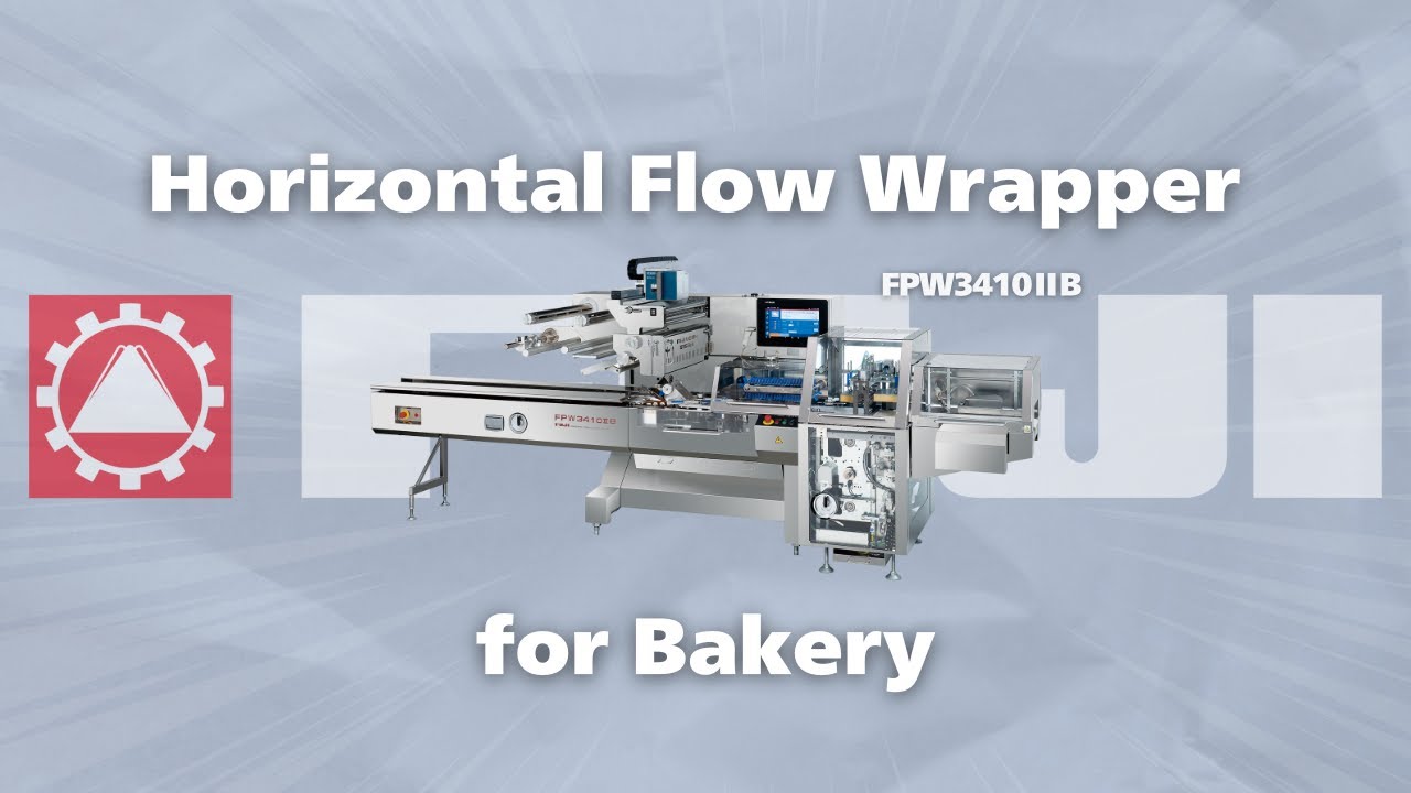 Horizontal Flow Wrapper for Bakery FPW3410ⅡB