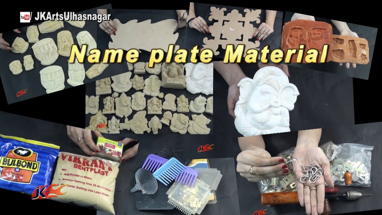 Murals Name plate material ideas | JK Arts 964